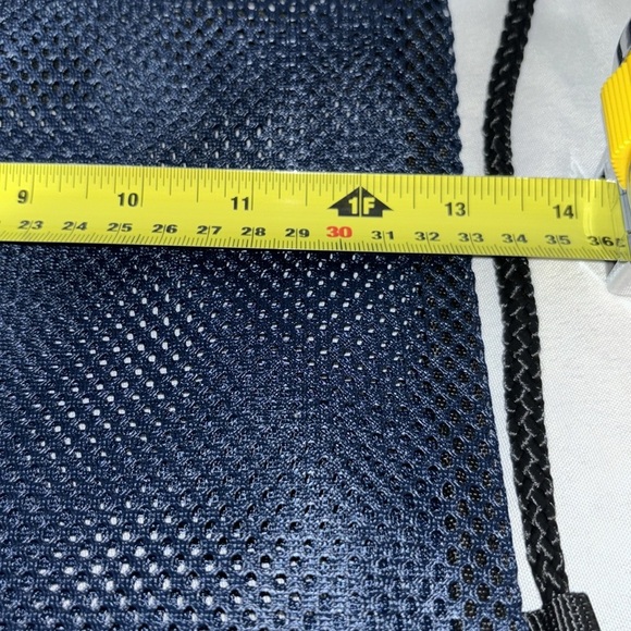 MAY TREE Mesh Drawstring Backpack Bag NWT - Picture 2 of 5